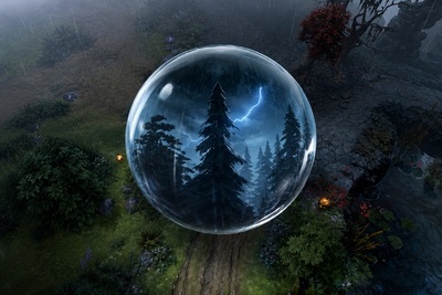 Изображение погоды Weather Rain в Dota 2