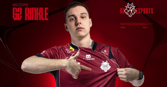 R1nkle заменил SunPayus в G2 Esports