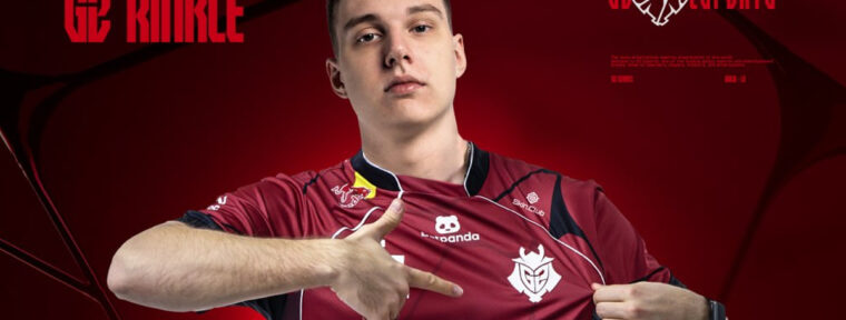 R1nkle заменил SunPayus в G2 Esports