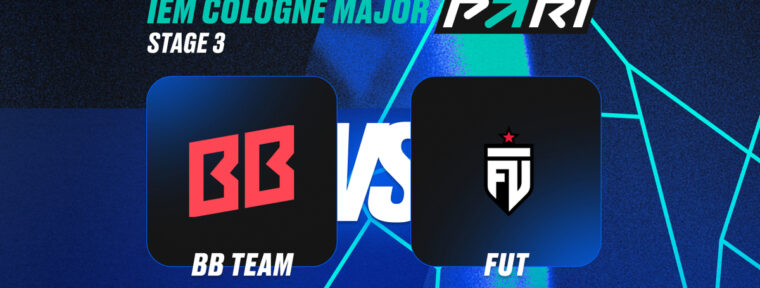 Клиент PARI поставил ₽300 000 на BB Team в матче с FUT на IEM Cologne Major 2026