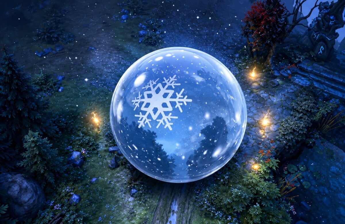Изображение погоды Weather Snow в Dota 2