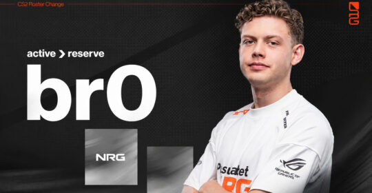NRG перевели br0 в запас