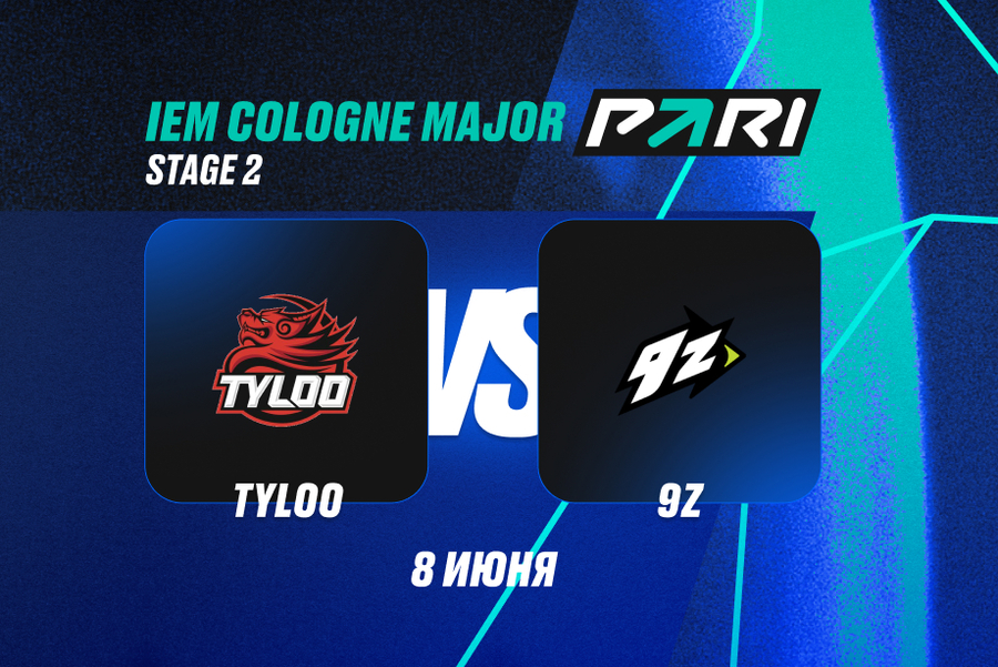 TYLOO против 9z на IEM Cologne Major 2026