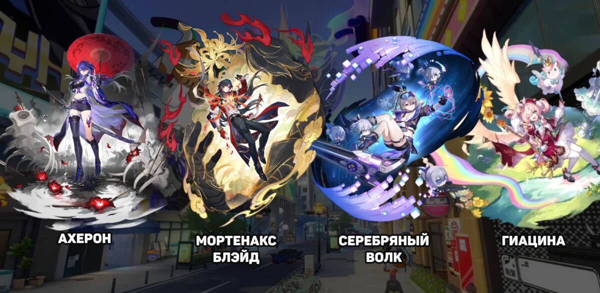 Отряды Мортенакс Блэйд в Honkai: Star Rail