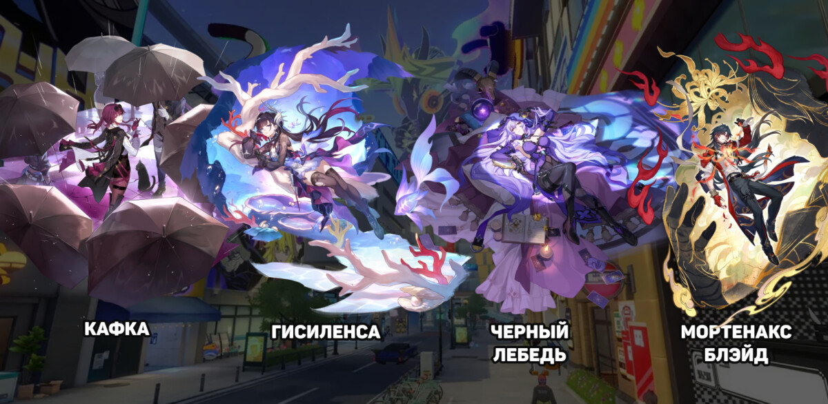Отряды Мортенакс Блэйд в Honkai: Star Rail