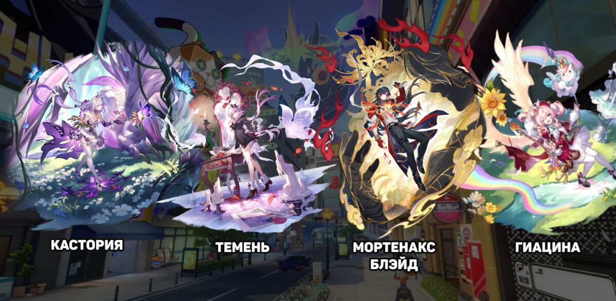 Отряды Мортенакс Блэйд в Honkai: Star Rail