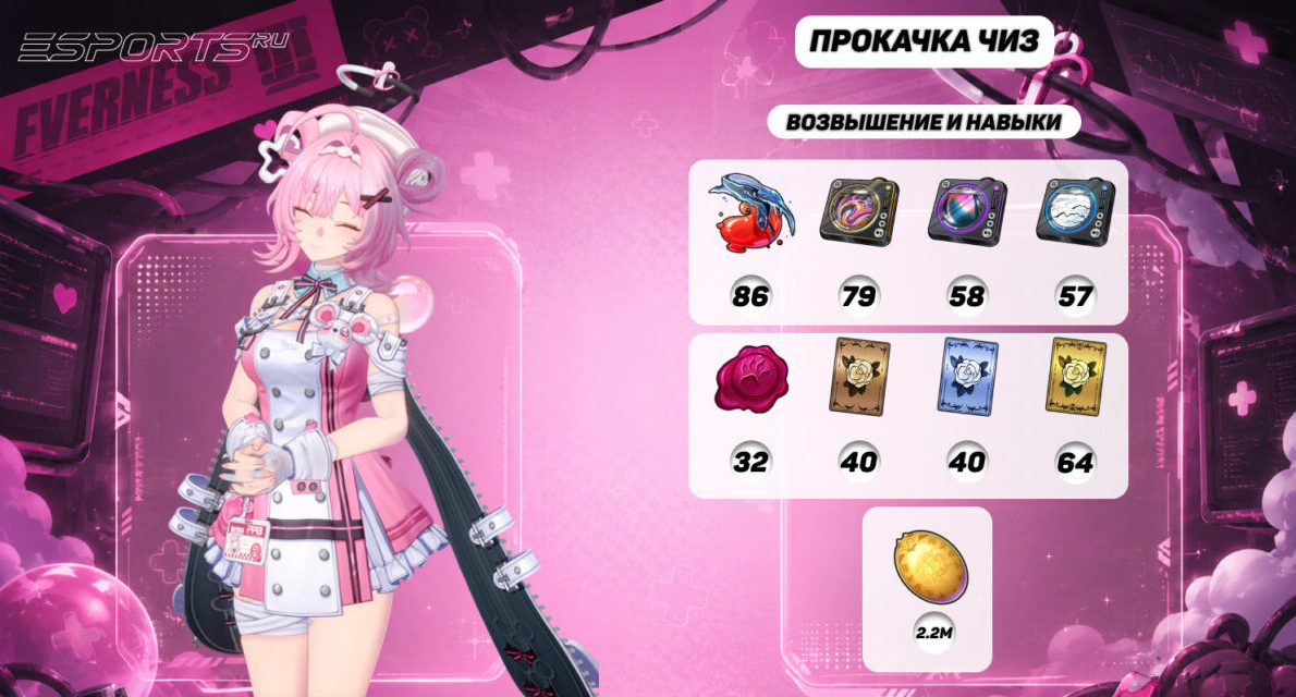 Прокачка Чиз NTE