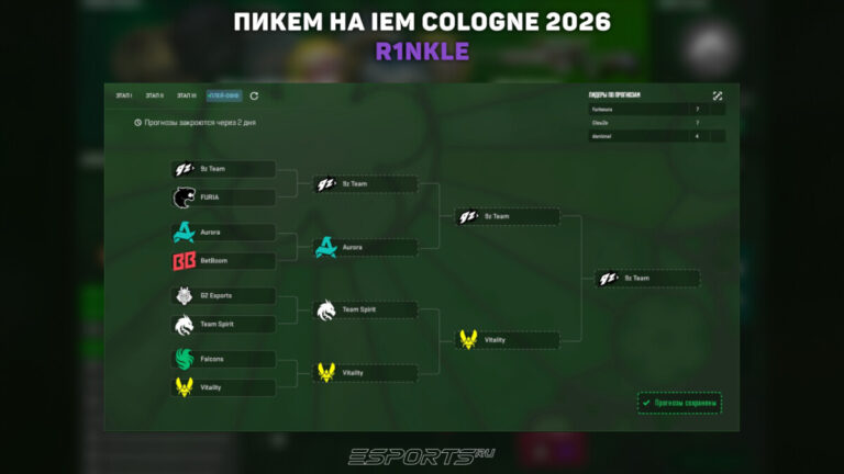 мажор в кельне пикемы 2026 кс 2 плей-офф