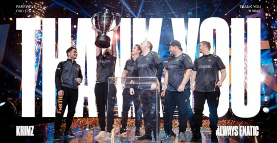 Fnatic перевели KRIMZ в запас