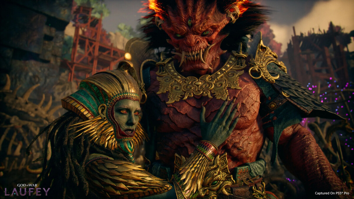 Кадры из God of War: Laufey