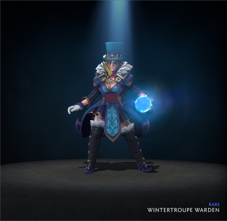 Набор Wintertroupe Warden для Crystal Maiden