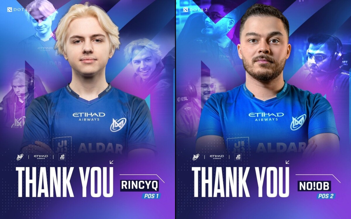 No!ob и Rincyq покинули Nigma Galaxy