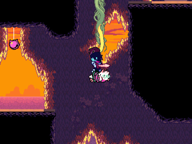 Pink Coin cliffs ralsei