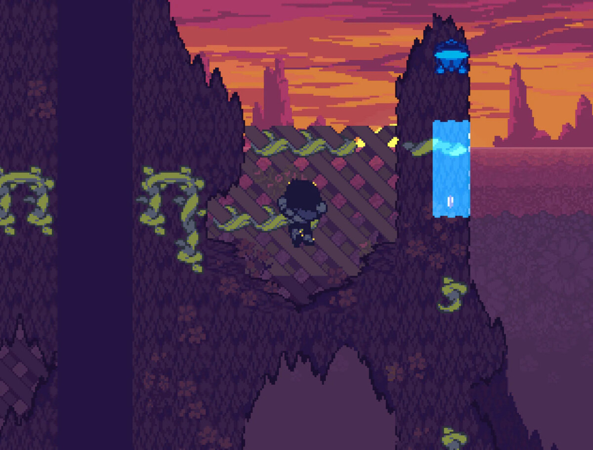 Pink Coin cliffs