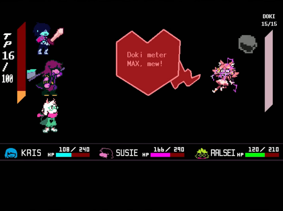 Deltarune Chapter 5 Doki Meter Max