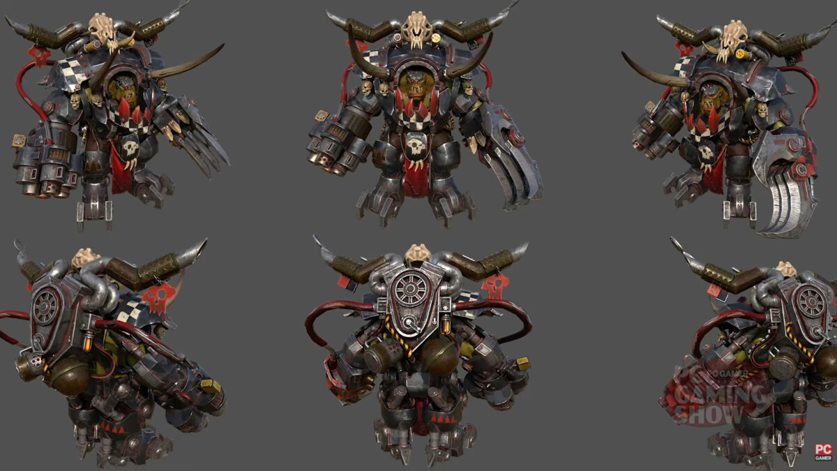 Total War: Warhammer 40000 — модель варбосса Газкулла