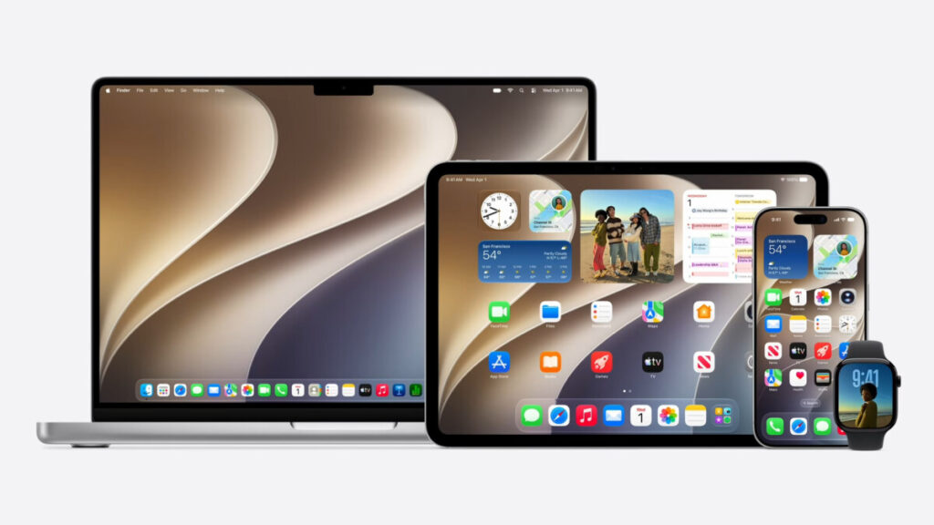 Обновлённые интерфейсы всех устройств 27 линейки Apple OS