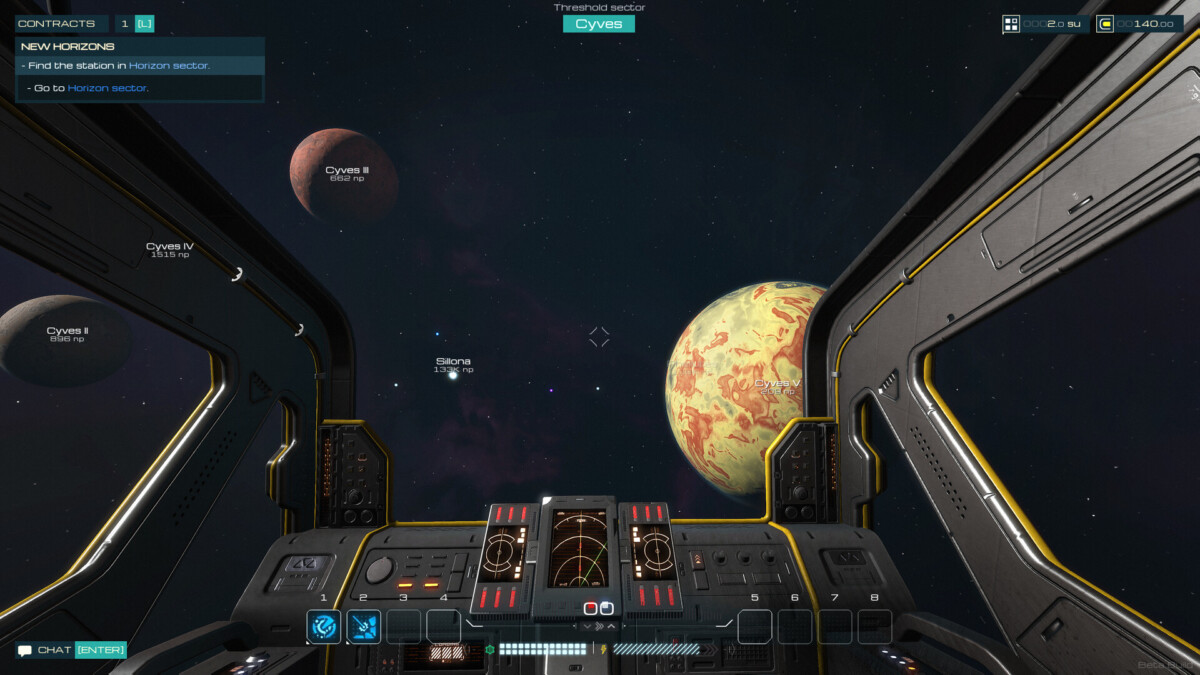 SpaceCraft перемещение
