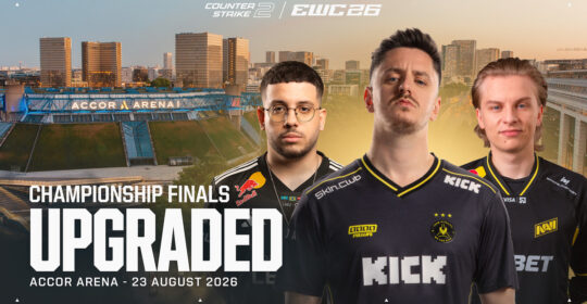 Финал Esports World Cup 2026 пройдет на Accor Arena — площадке, принимавшей BLAST.tv Paris Major 2023
