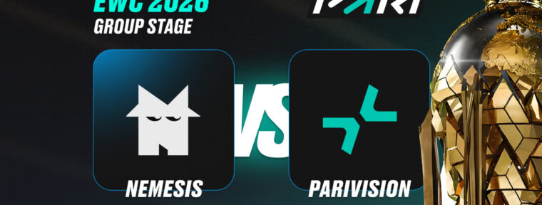 Аналитики PARI: PARIVISION — явный фаворит в матче с Team Nemesis на Esports World Cup 2026