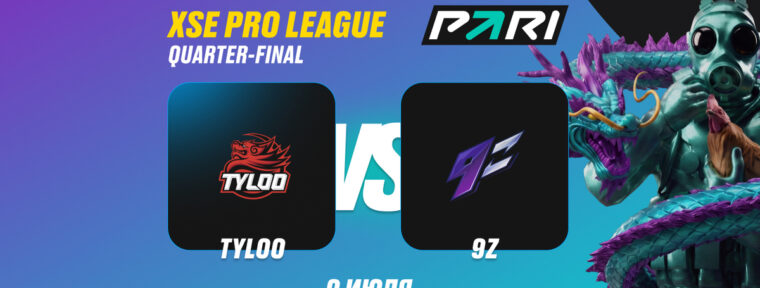PARI: 9z Team обыграют TYLOO в четвертьфинале XSE Pro League 2026 по CS2