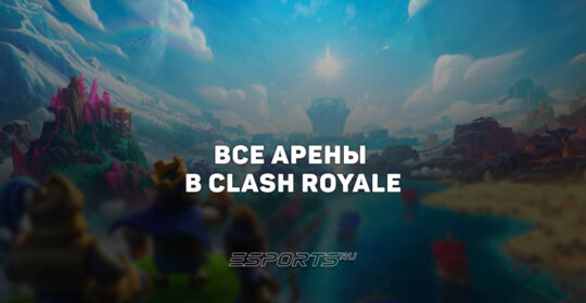 Все арены в Clash Royale
