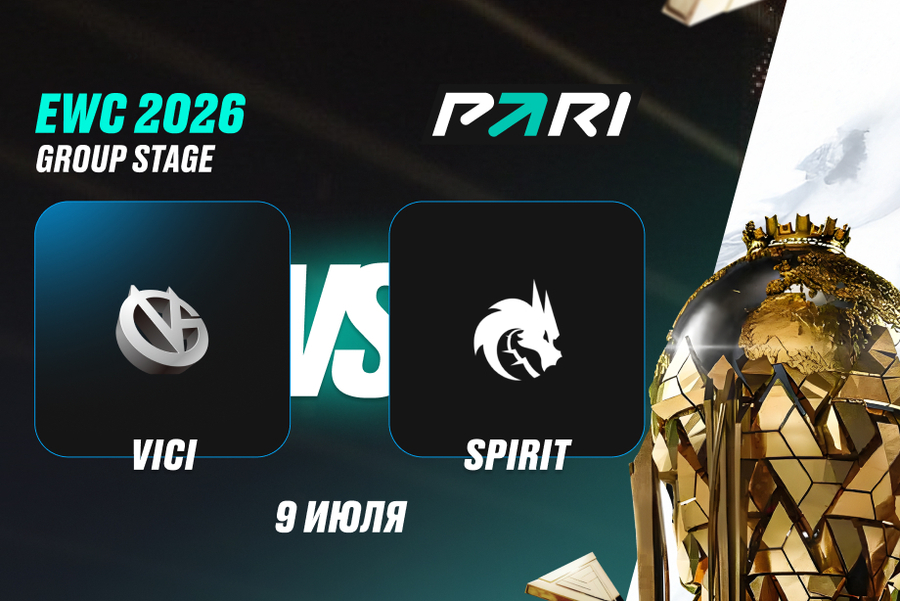Spirit против Vici Gaming на Esports World Cup 2026