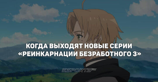 Расписание аниме «Реинкарнация безработного: История о приключениях в другом мире 3»