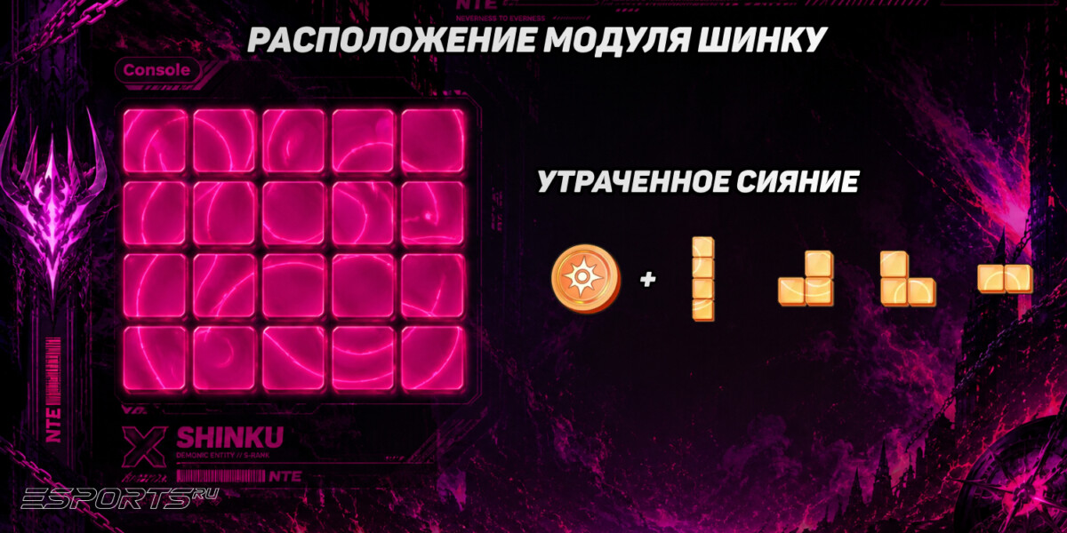 Сборка Шинку в NTE