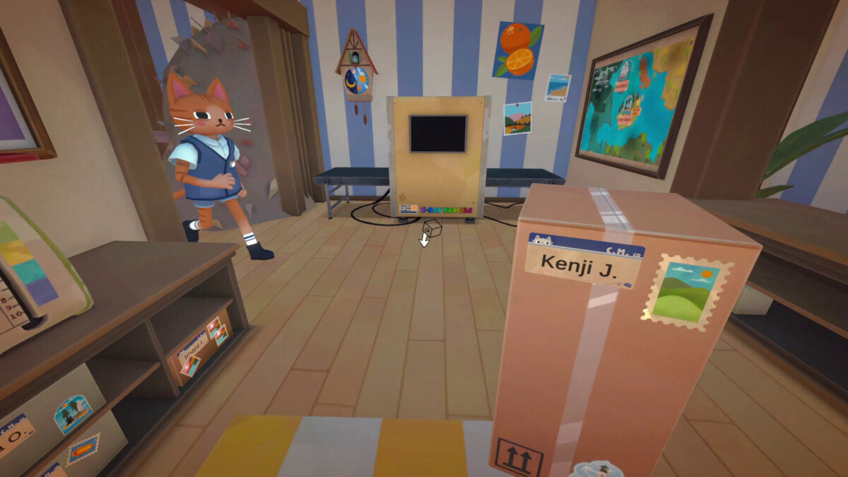 Cat Mail Co. gameplay