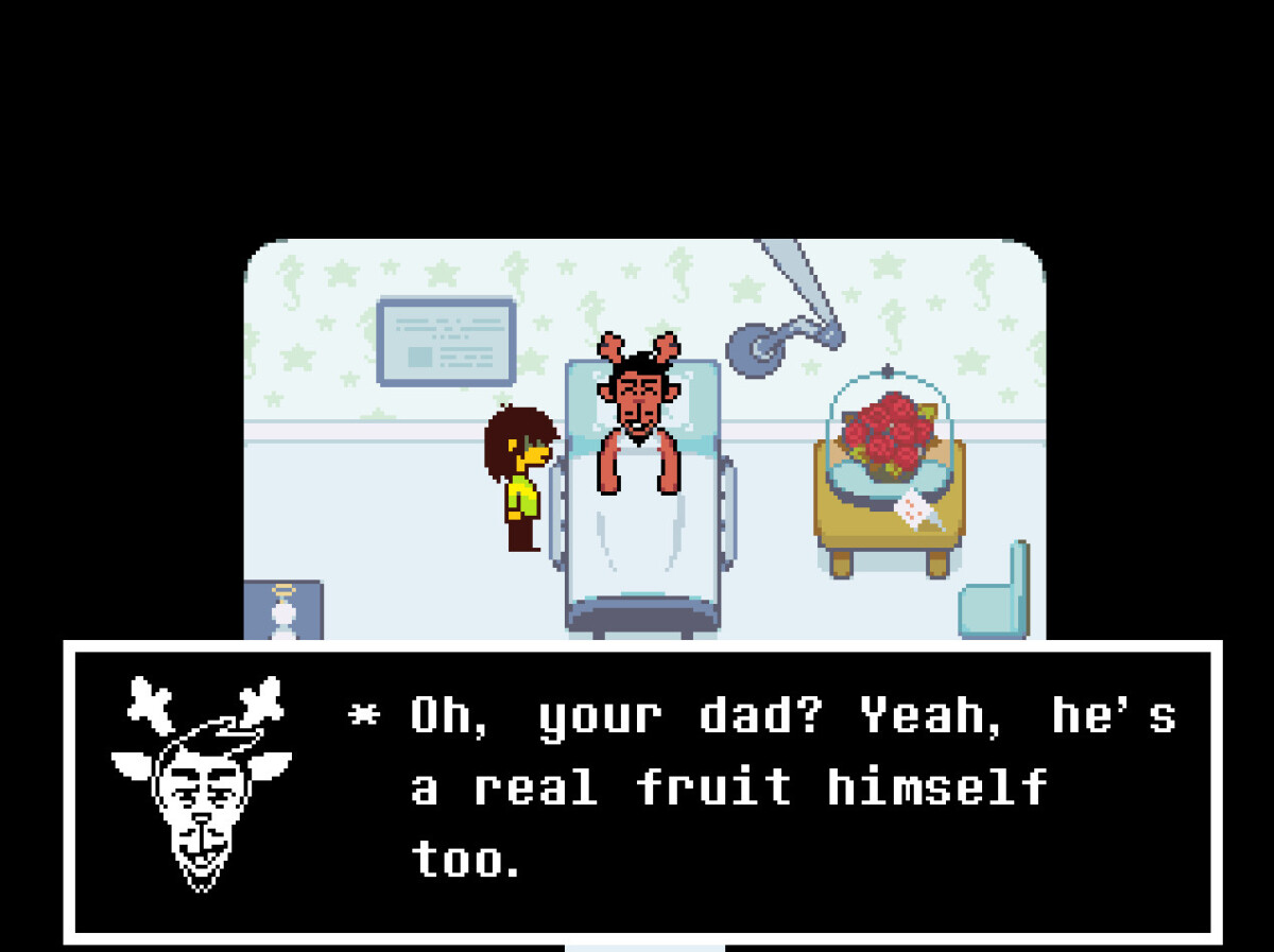 deltarune rudolph holiday hospital