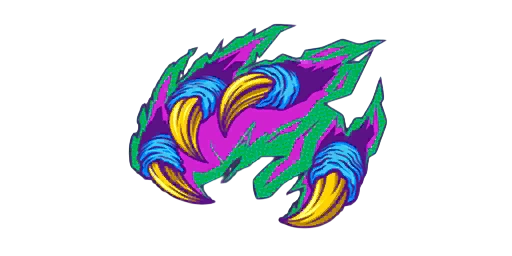 Sticker Talon Stab Color