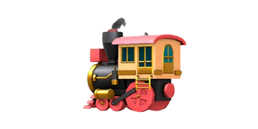 Charm Steam Train