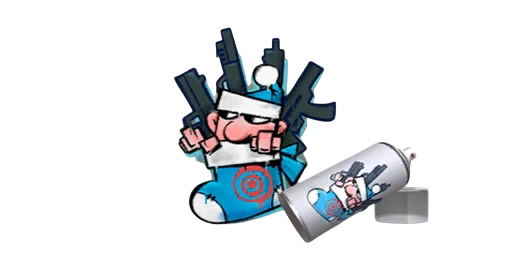 Graffiti Ammo Stocking