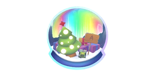 Sticker Snow Dome Reflex