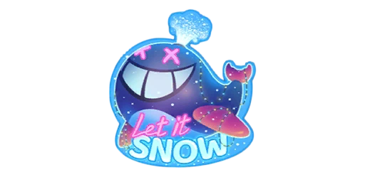 Sticker Let It Snow! Swap