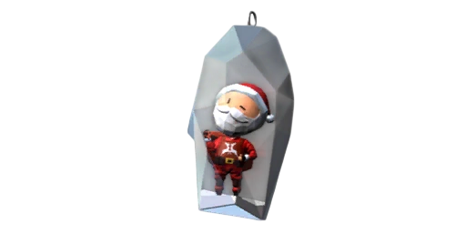 Charm Santa Globe