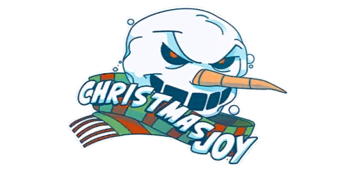 Sticker Christmas Joy
