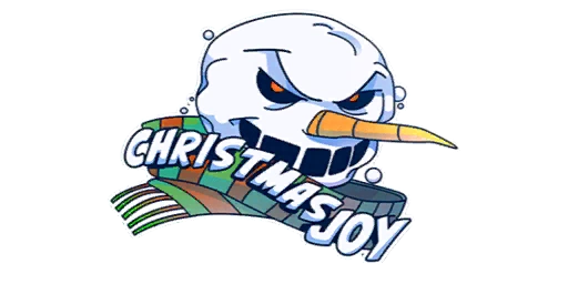 Sticker Christmas Joy Color