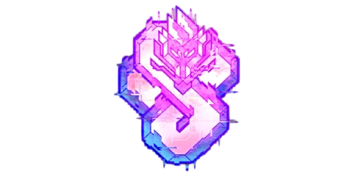 Sticker Neon Dragon Swap