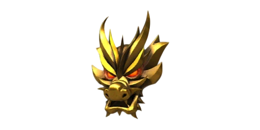 Charm Golden Dragon
