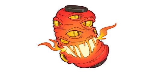 Sticker Ghost Lantern Swap