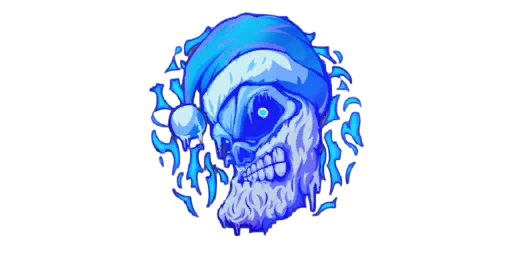 Sticker Numb Santa