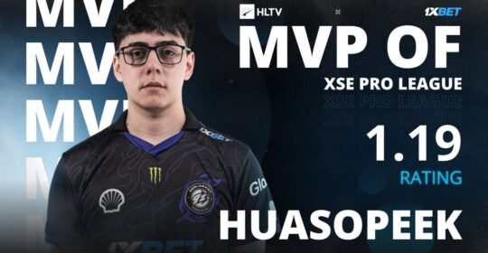 Huasopeek стал MVP на XSE Pro League 2026