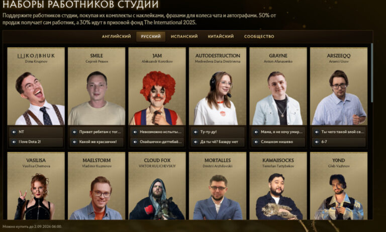 Русскоязычные таланты, получившие наборы поддержки TI 2026