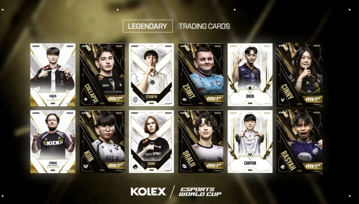 карточки Esports World Cup 2026