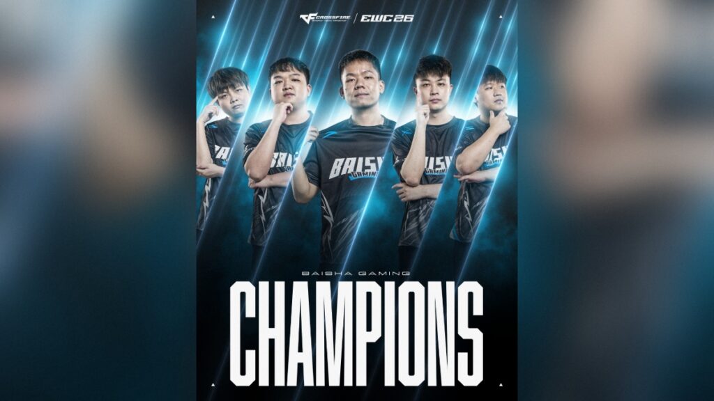 BaiSha Gaming — чемпионы Esports World Cup 2026 по CrossFire