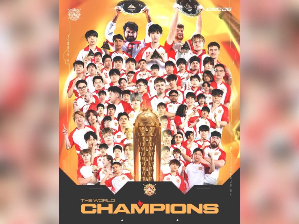 AG.AL стали чемпионами Esports World Cup 2026