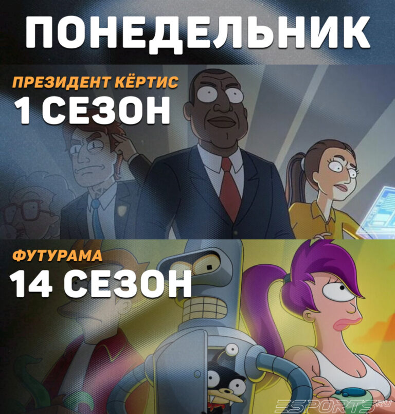 понедельник - расписание сериалов на август 2026