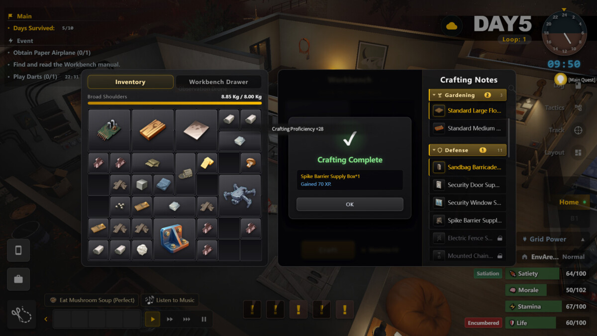Survival Log кадр